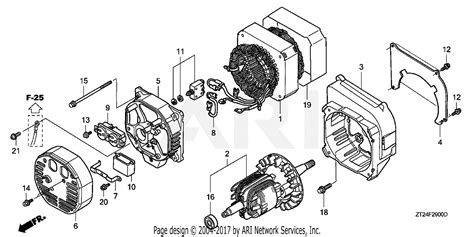 honda generator parts diagram wiring