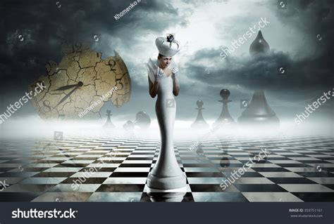 Checkmate Queen Stock Illustration 359751161 Shutterstock