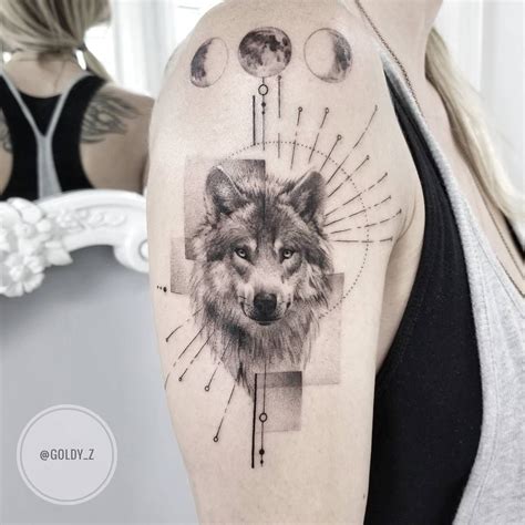 Goldy Z In 2020 Wolf Tattoo Ideen Tätowierungen