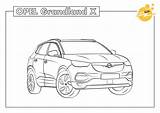 Opel Grandland Coloring Pages Club Malvorlage Malvorlagen sketch template