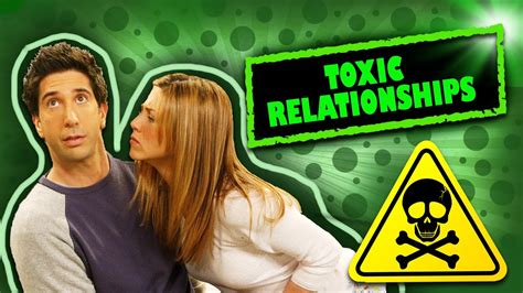 The Toxic Relationship Of Ross And Rachel From Friends Youtube