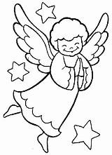 Angel Coloring Pages Printable sketch template