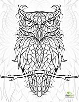Sugar Coloring Pages Owl Skull Getcolorings Inspirational sketch template