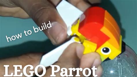 lego parrot lego bird capsule toy youtube