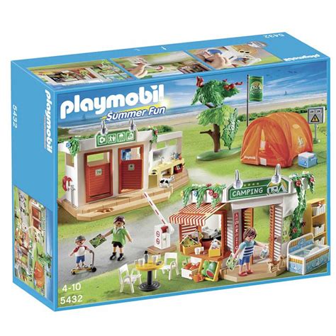 playmobil summer fun grote camping  blokker