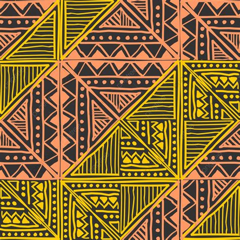 tribal seamless pattern vector hand drawn batik motif ready  indian