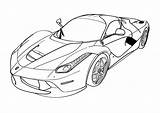 Coloring Fast Pages Furious Ferrari Car Printable Cars Colouring Sheets Choose Board sketch template