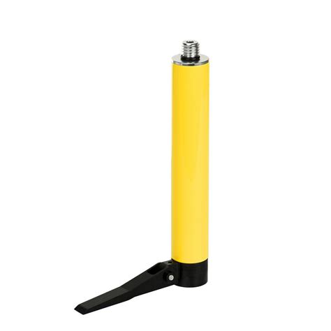 adirpro  ft aluminum extension pole  height lever  yellow