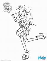 Pinkie Pie Pages Pony Coloring Girls Equestria Colouring Little Library Clipart sketch template