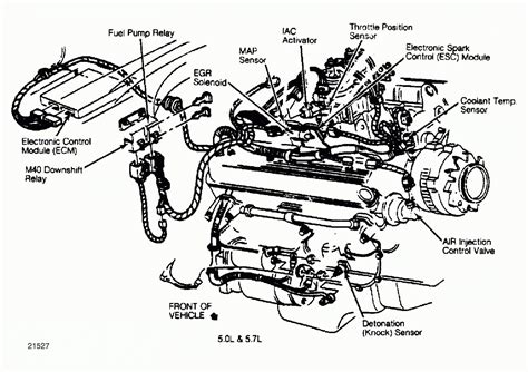 chevrolet  vortec engine diagram