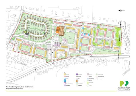 proposed master plan  scaled parker planning services