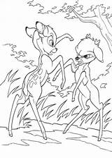Bambi Coloring Pages Faline Ronno Disney Figthing Walt Supercoloring Color Printable Kids Kleurplaten Colouring Fun Fanpop Characters Cartoons Visit Coloringpagesonly sketch template