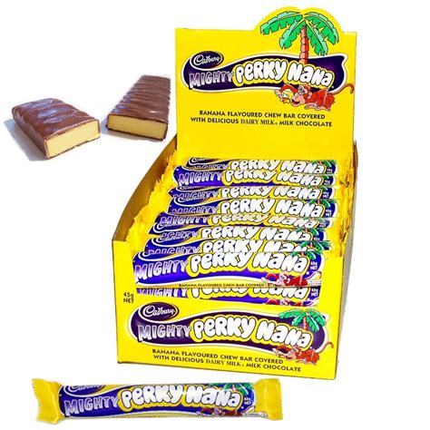Chocolate – Nz Mighty Perky Nana – 45g X 42 – Kiss Distribution