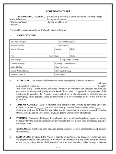 missouri contractor form fill   sign printable  template