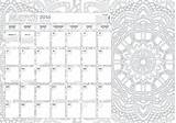 Adults Calendars Planners sketch template
