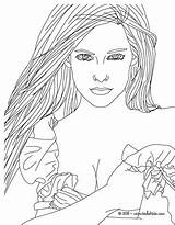 Coloring Pages People Fashion Avril Lavigne Designer Famous Beautiful Realistic Getcolorings Portraits Portrait Women Drawing Getdrawings Colorings Visit Printable Embroidery sketch template