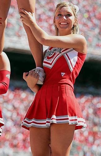 Ohio State Buckeyes Cheerleader Cheerleading Outfits