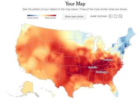 mapping your dialect neatorama
