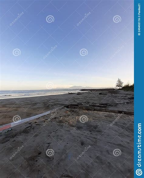 Pantai Panjang Praia Bengkulu Indonesia Foto De Stock Imagem De