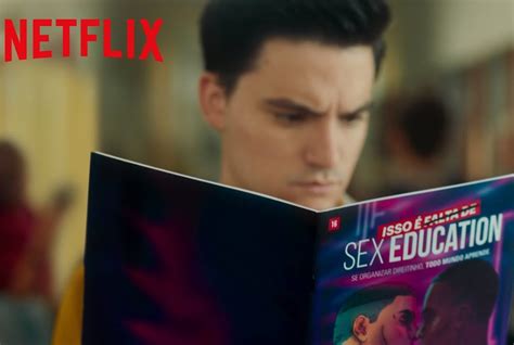 netflix divulga vídeo de sex education com felipe neto