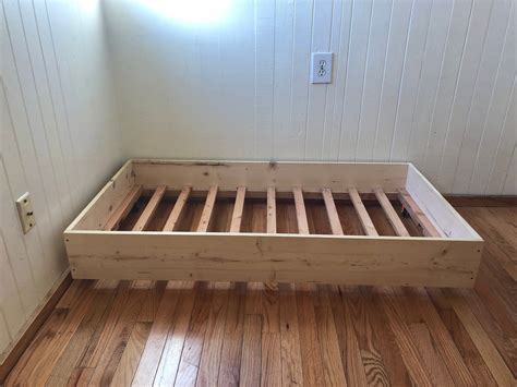 platform style bed simple bed frame homemade bed frame wooden bed frames