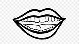 Mouth Drawing Lip Tooth Coloring Favpng sketch template