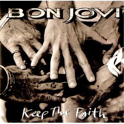 bon jovi keep the faith australian cd album cdlp 412594
