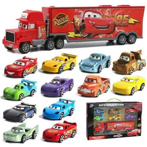 pixar cars  mcqueen metal toys model car childrens car toys