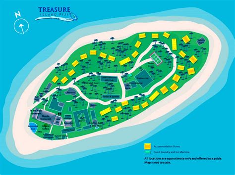 treasure island fiji map treasure island resort fiji