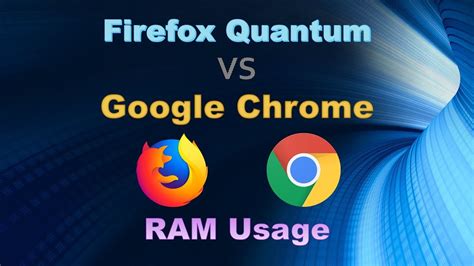 firefox quantum  google chrome ram usage youtube