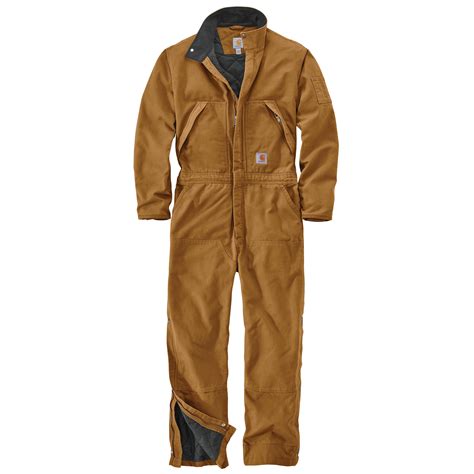 murdochs carhartt mens washed duck insulated coverall
