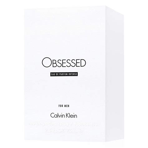 Obsessed Intense For Men Calvin Klein Eau De Parfum Giraofertas
