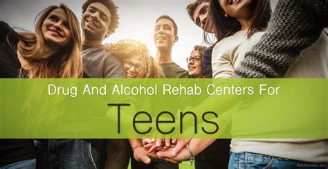 teen alcohol and drug rehab centers