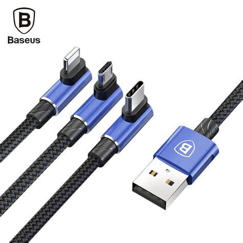 buy baseus    fast charging cable usb output  pin type  micro usb