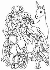 Licorne Princesse Coloriages sketch template