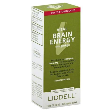 Liddell Laboratories Vital Brain Energy Spray 1 Fl Oz Harris Teeter