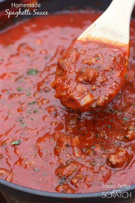 Spaghetti Sauce Recipe — Dishmaps