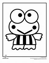 Coloring Pages Keroppi Easy Kitty Hello Color Colorear Para Big Birthday Little Girl Sheets Colouring Printable Kids Book Pochacco Paginas sketch template