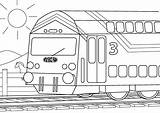 Ausmalbilder Bahn Kinder Gkb Bus sketch template