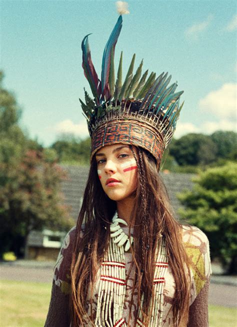 wild kingdom inspiration native american tribal style in