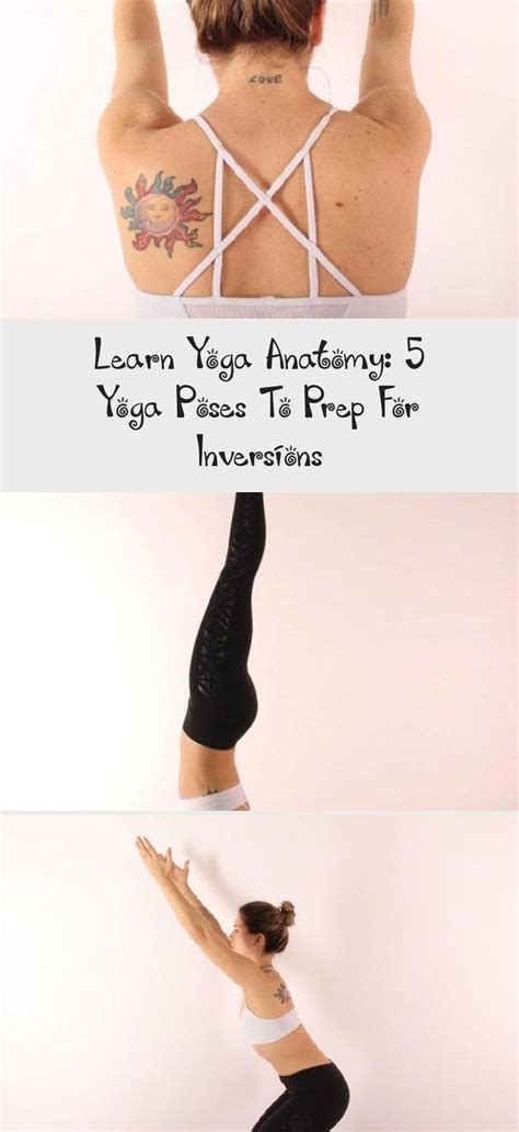 learn yoga anatomy  yoga poses  prep  inversions