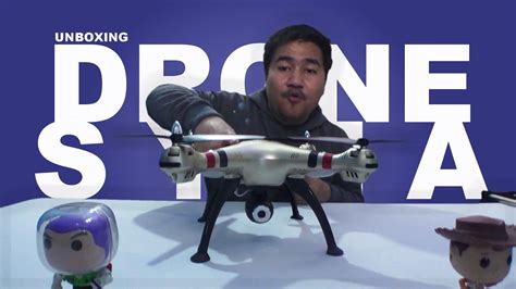 unboxing review drone syma xhw indonesia youtube