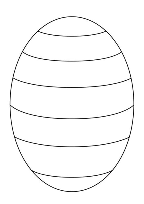 blank easter egg template  create   patterns  pre