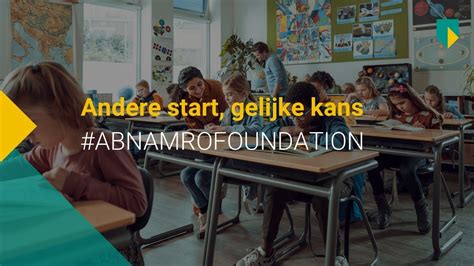 reclame archief abn amro abnamrofoundation andere start gelijke kans reclame