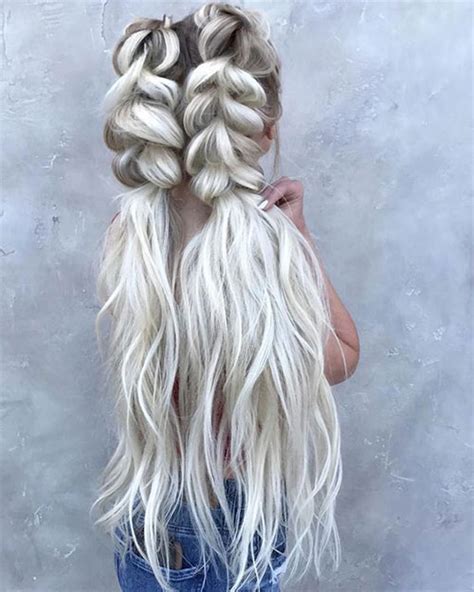 20 cute blonde hairstyles with braids hairstyles and haircuts