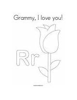 Grammy Coloring Change Template sketch template