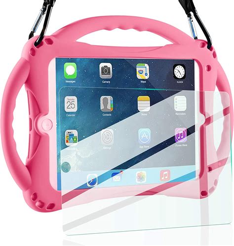 amazoncom topesct kids case  ipad mini     tempered glass screen protector