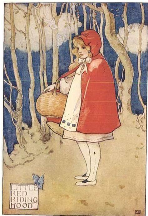 in the original little red riding hood the wolf forced her to eat her
