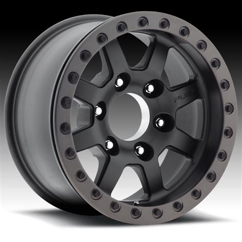 fuel trophy beadlock  black custom truck wheels rims fuel pc custom wheels express