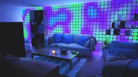 nanoleaf launches dodecahedron homekit controller  square lighting panels